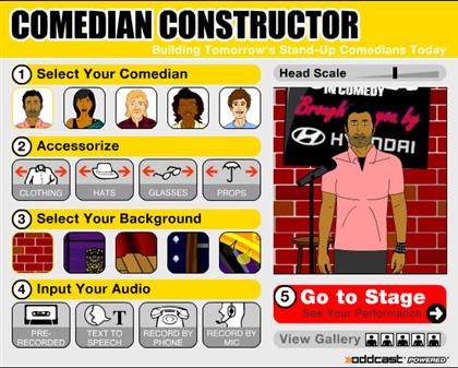 Virtual Comedian Constructor